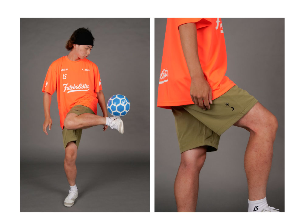 アクティブストレッチショーツの20代スタイリング1