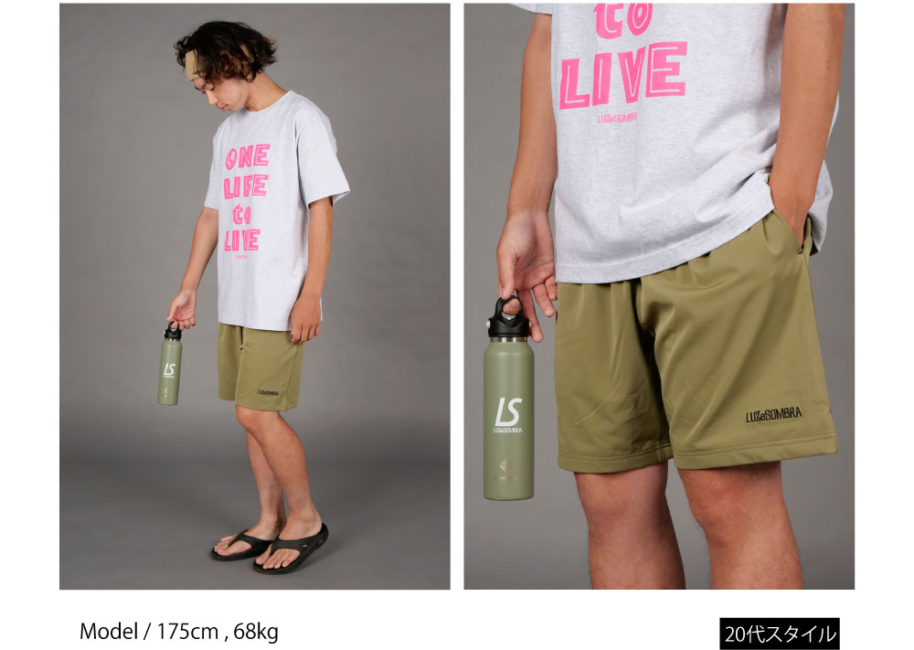 アクティブストレッチショーツの20代スタイリング2