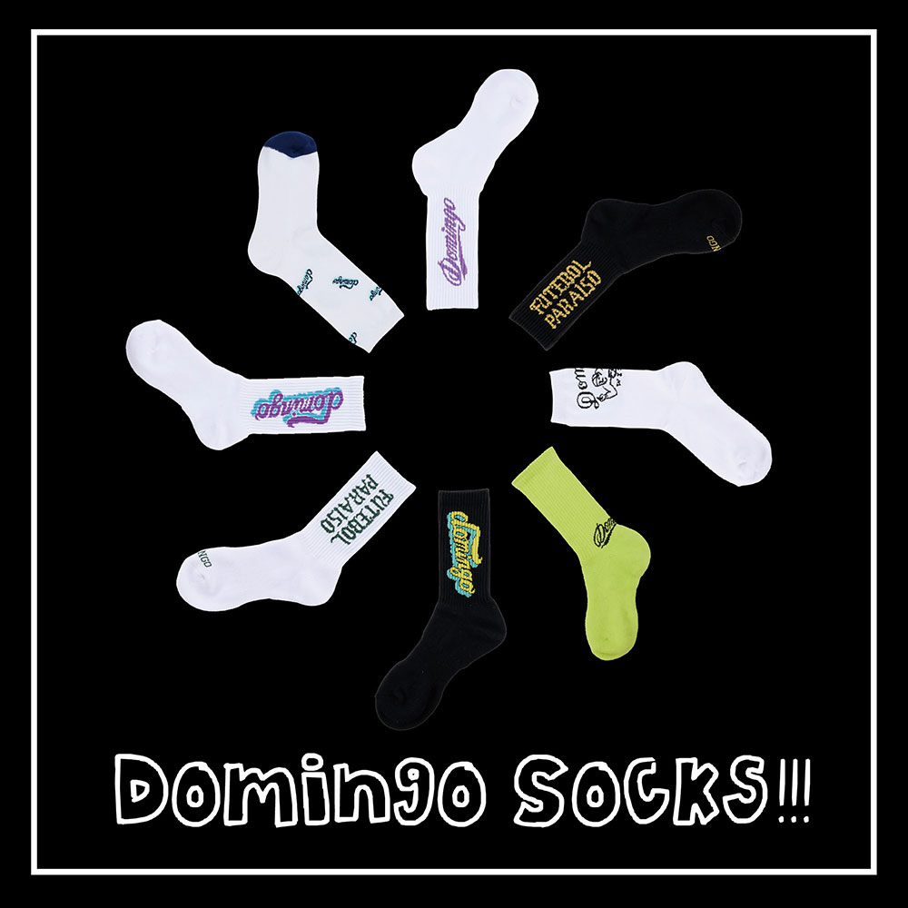 DOMINGO ソックス集合！