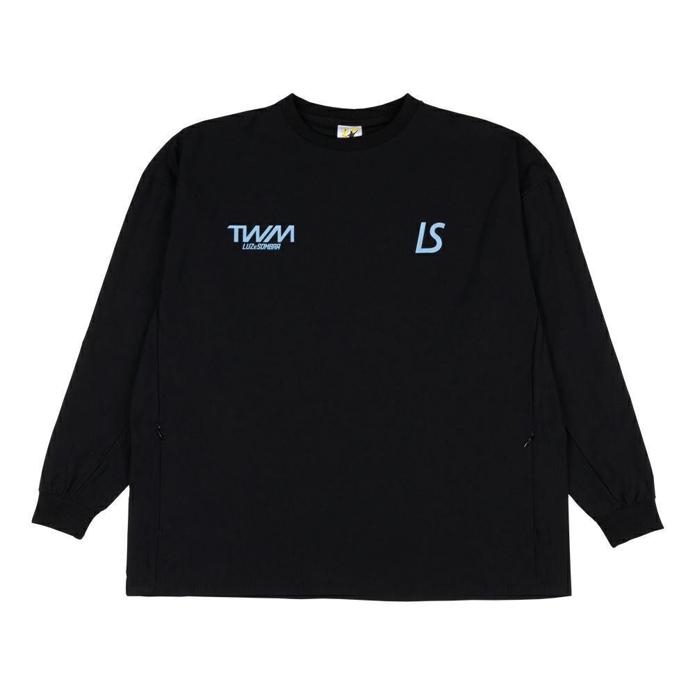 【Mサイズ】LS LOGO DRY L/S CREW TOP BLK ドライ素材 TWM DRY L/S CREW TOP | 【公式】LUZeSOMBRA ONLINE STORE