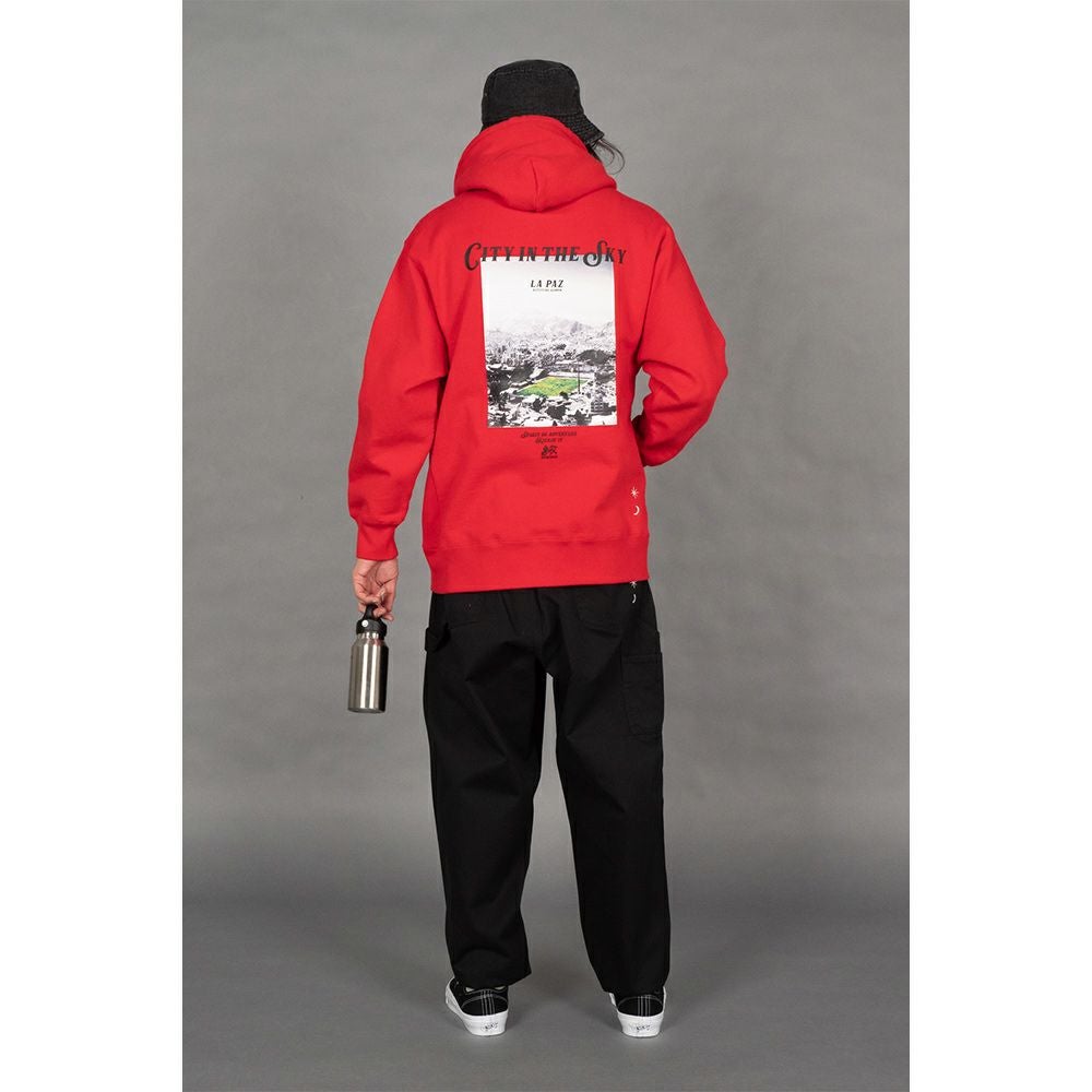 LA PAZ FUTEBOL COURT PHOTO SWEAT PARKA | 【公式】LUZeSOMBRA ONLINE