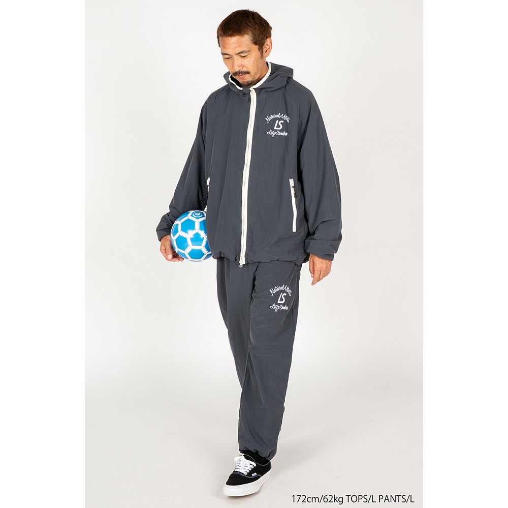 LUZeSOMBRA OAO タッサーナイロン フルジップジャケット ブラック OAO TUSSAH NYLON FULL ZIP JKT | 【公式】LUZeSOMBRA ONLINE STORE
