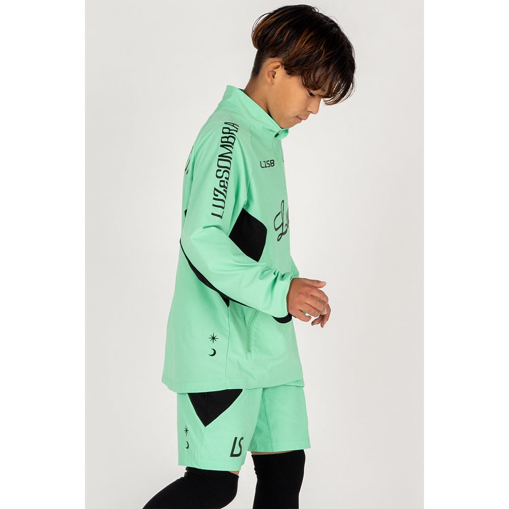 Jr LS LOGO DRY HALFZIP | 【公式】LUZeSOMBRA ONLINE STORE