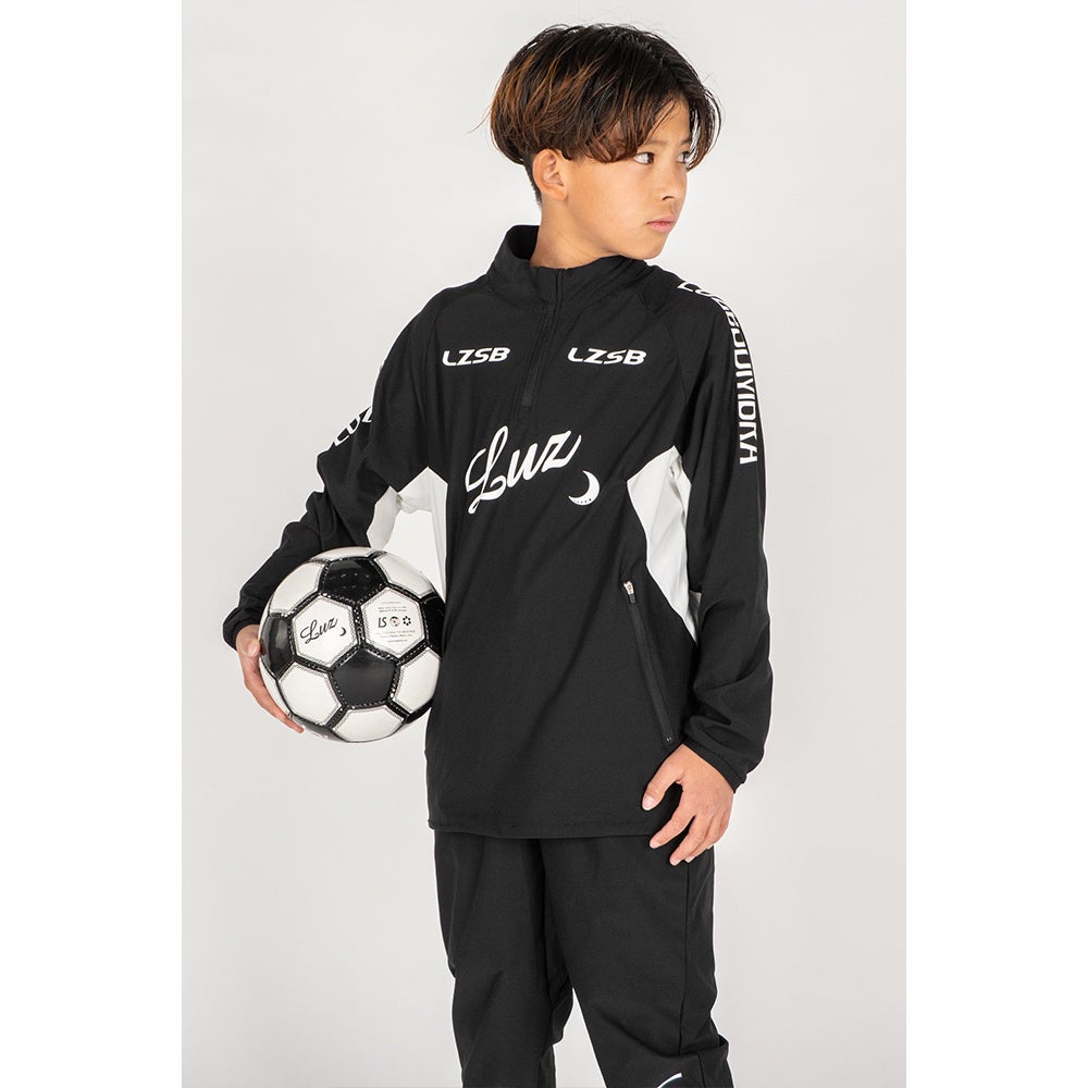 LZSB サッカーウェアセット 黒/ミント Jr LS LOGO DRY HALFZIP | 【公式】LUZeSOMBRA ONLINE STORE