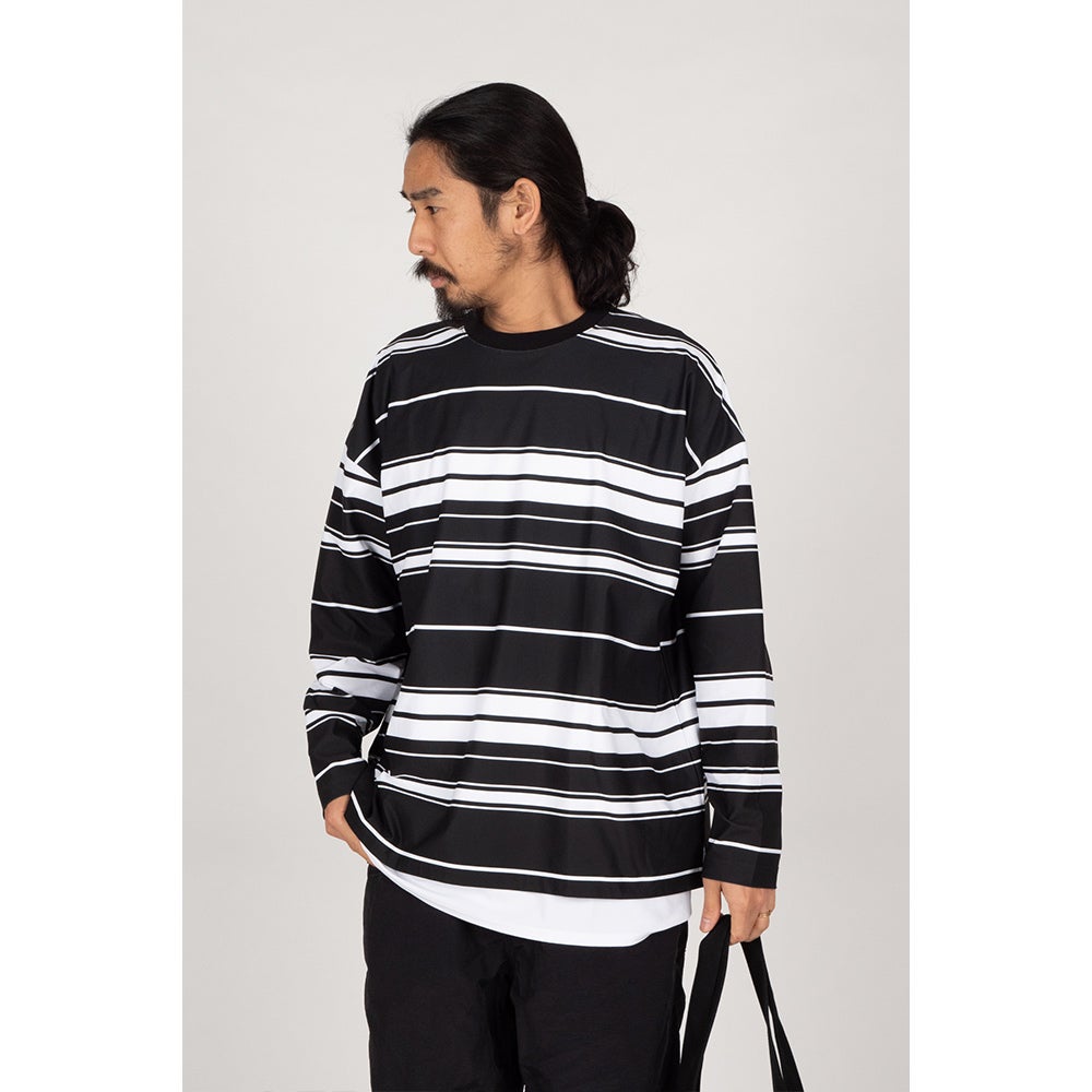 NJ BORDER LONG TEE | 【公式】LUZeSOMBRA ONLINE STORE