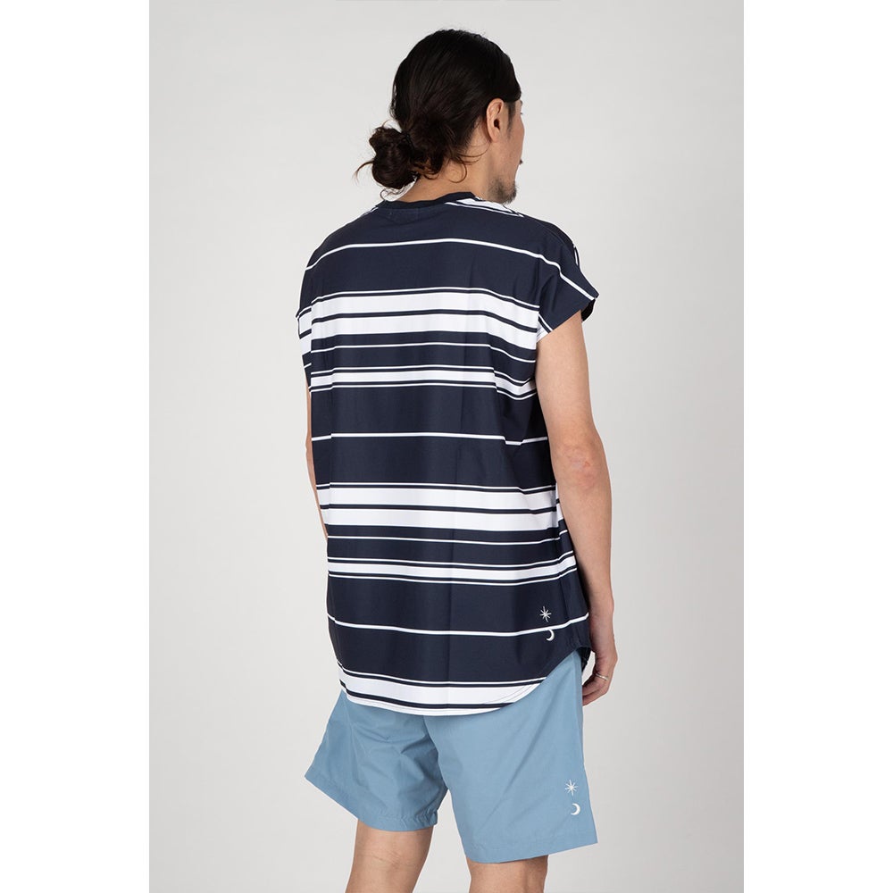NJ BORDER FRENCH SLEEVE TOP | 【公式】LUZeSOMBRA ONLINE STORE