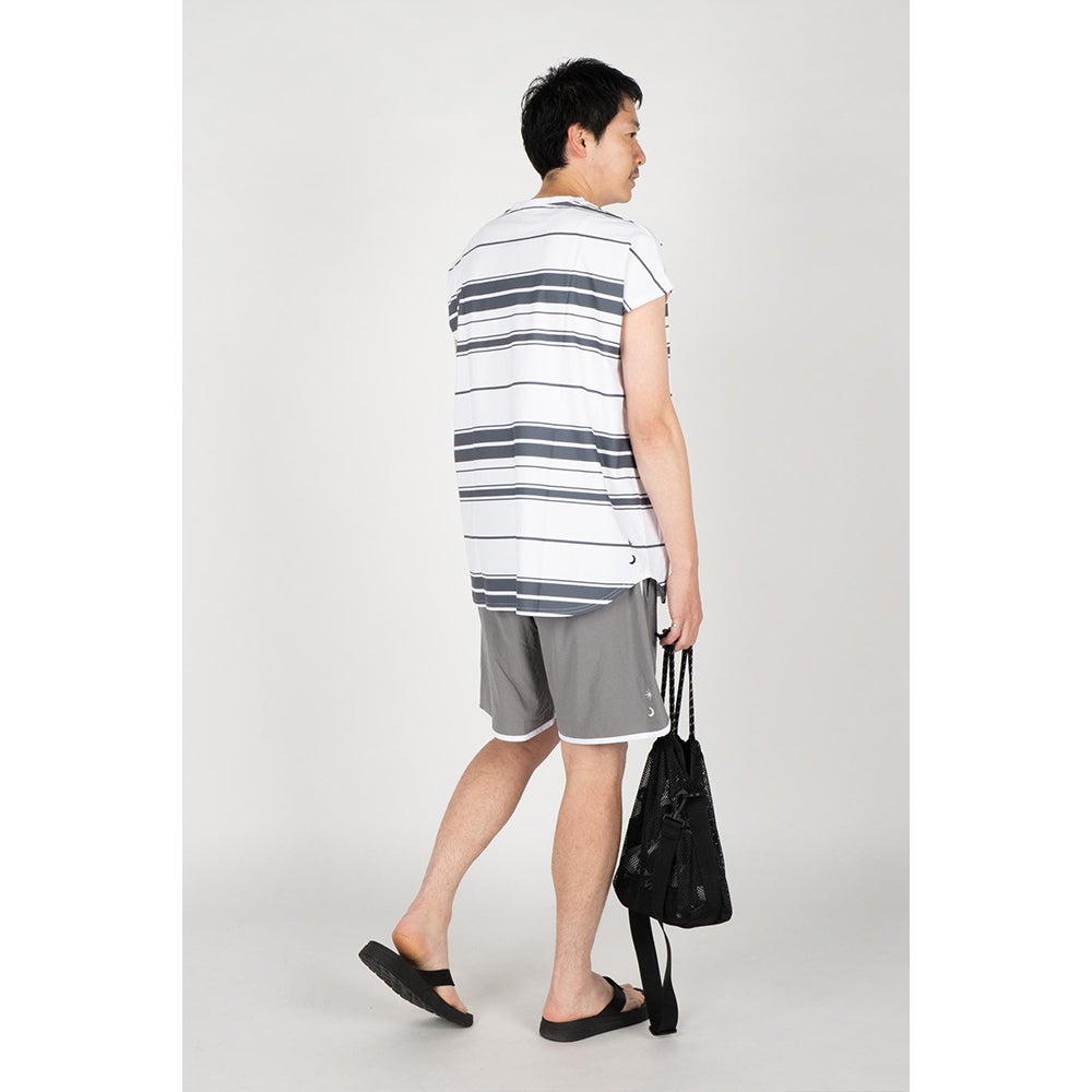 NJ BORDER FRENCH SLEEVE TOP | 【公式】LUZeSOMBRA ONLINE STORE