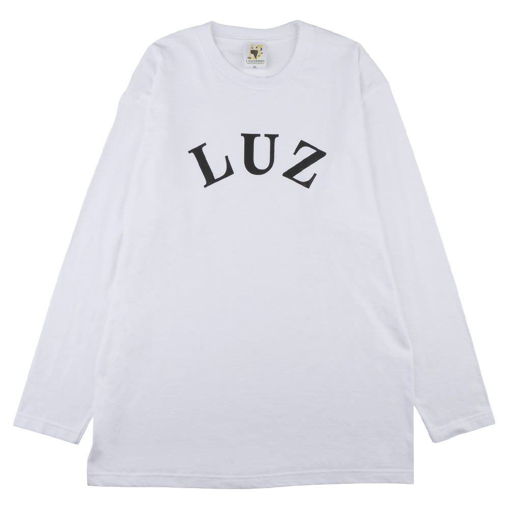 Luz Top Team ホワイト長袖シャツ L LUZ LOGO LONG T-SHIRT | 【公式】LUZeSOMBRA ONLINE STORE