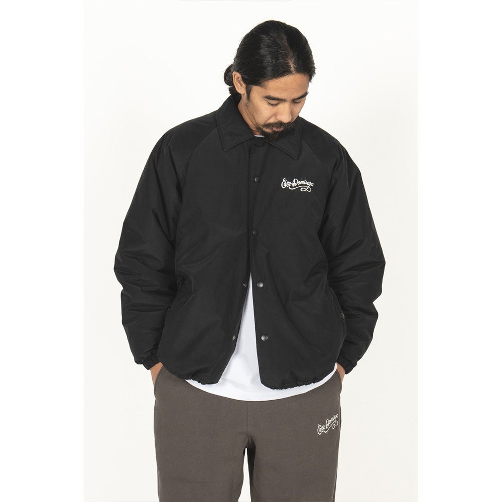 luz e sombra Domingo コーチジャケット 黒 L DOMINGO INSULATION COACH JKT | LUZeSOMBRA ONLINE STORE